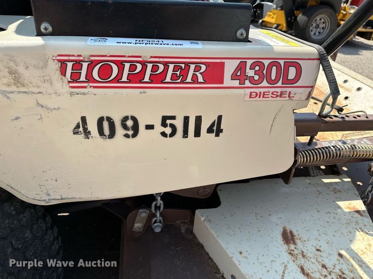 image for item NF9241 2013 Grasshopper 430D  ZTR lawn mower