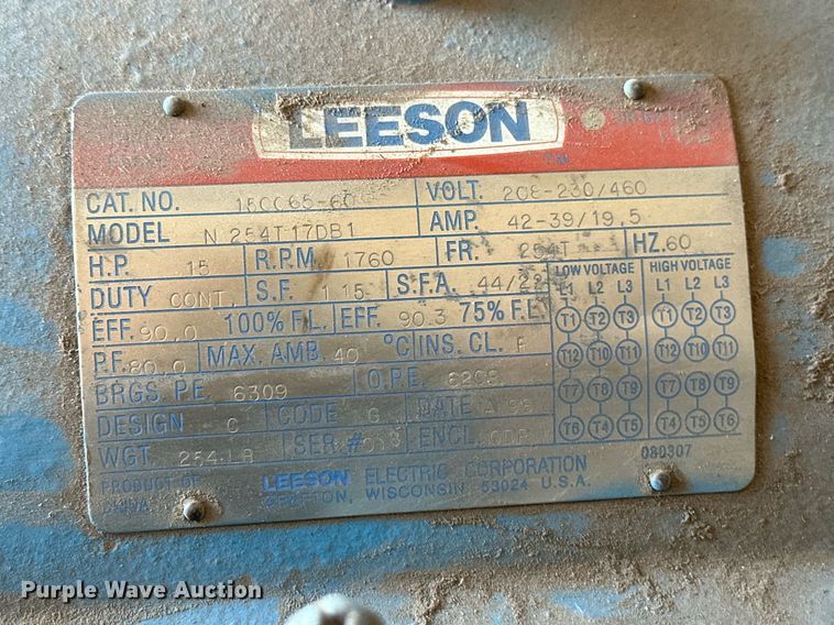 image for item NF9244 Manchester  air compressor