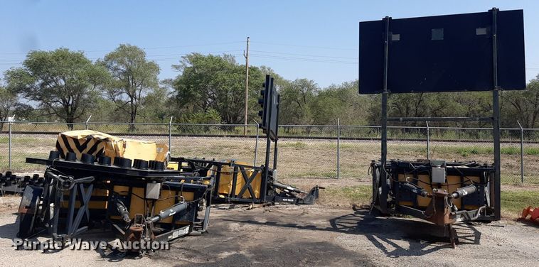 image for item NF9245 (3) Trinity Safe-Stop TMA9000 crash attenuators