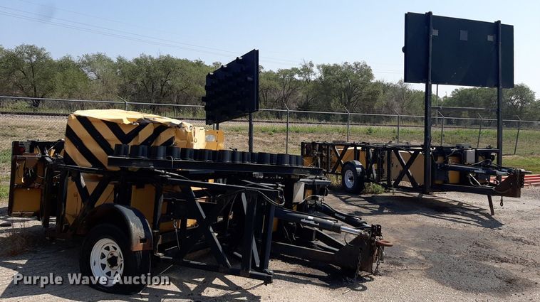 image for item NF9245 (3) Trinity Safe-Stop TMA9000 crash attenuators