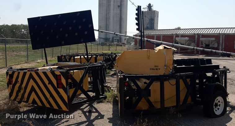 image for item NF9245 (3) Trinity Safe-Stop TMA9000 crash attenuators