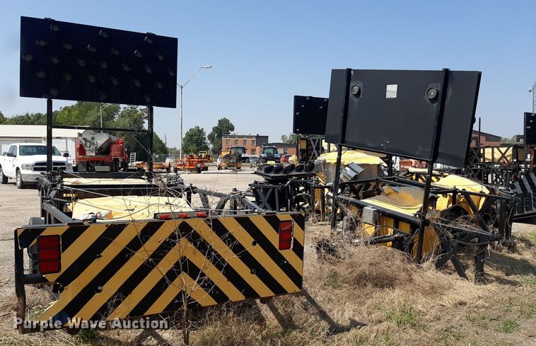 image for item NF9245 (3) Trinity Safe-Stop TMA9000 crash attenuators