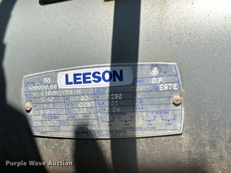 image for item NF9247 Industrial Gold Series CI521E80V  air compressor