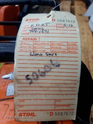 image for item NF9249 (7) Stihl tools