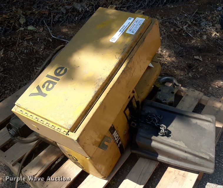 image for item NF9252 Yale KL3415R  chain hoist