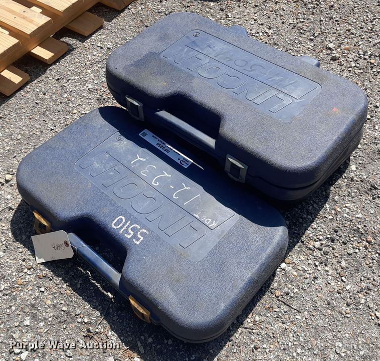 image for item NF9256 (3) Lincoln 1200 18V grease guns