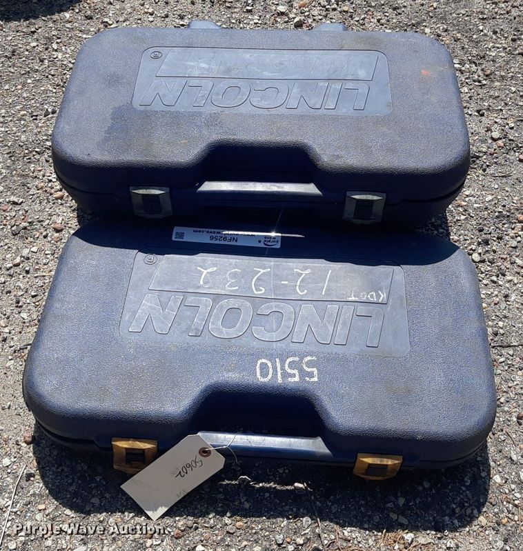 image for item NF9256 (3) Lincoln 1200 18V grease guns