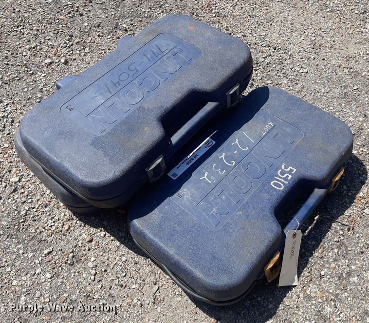 image for item NF9256 (3) Lincoln 1200 18V grease guns