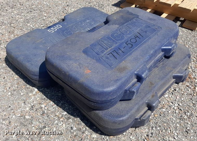 image for item NF9256 (3) Lincoln 1200 18V grease guns