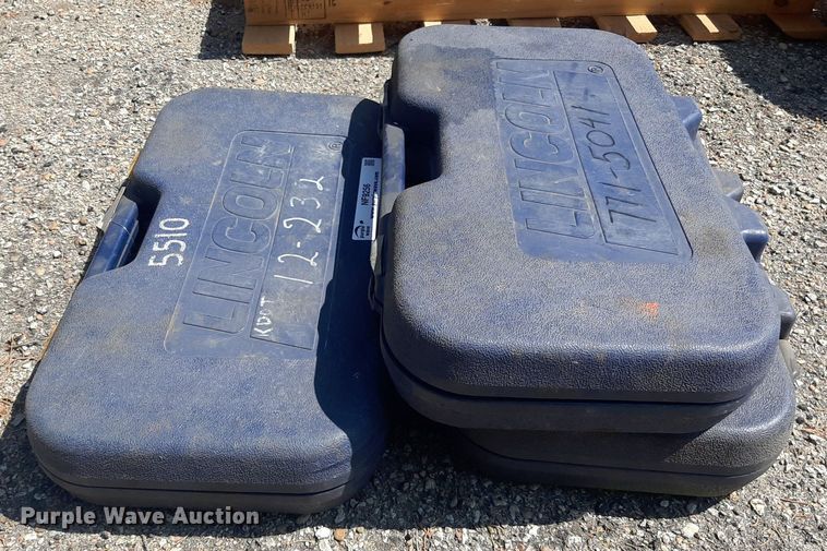 image for item NF9256 (3) Lincoln 1200 18V grease guns