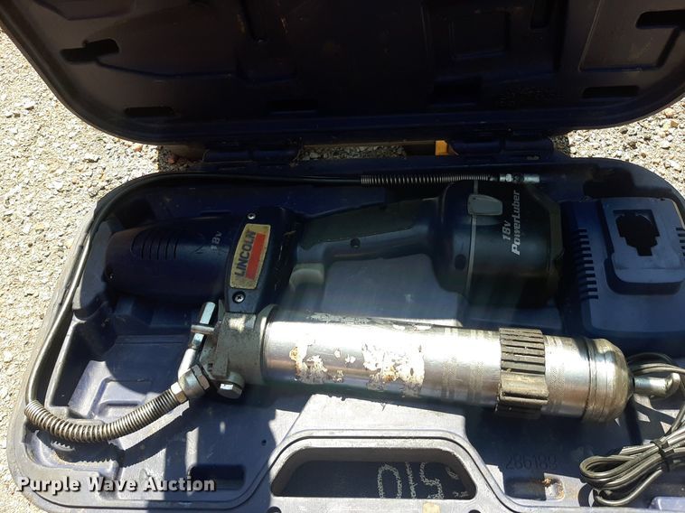 image for item NF9256 (3) Lincoln 1200 18V grease guns