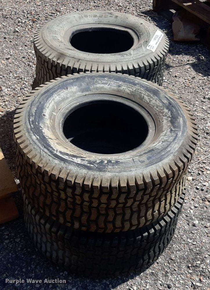 image for item NF9258 (4) 18x6.5x8 tires