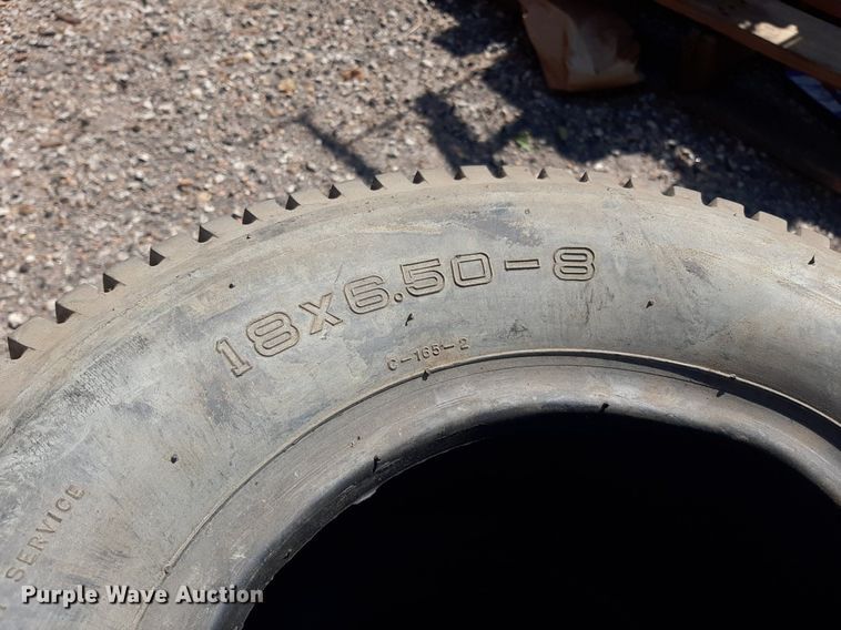 image for item NF9258 (4) 18x6.5x8 tires
