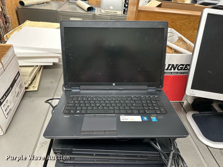 image for item NP9489 (4) HP Zbook laptops