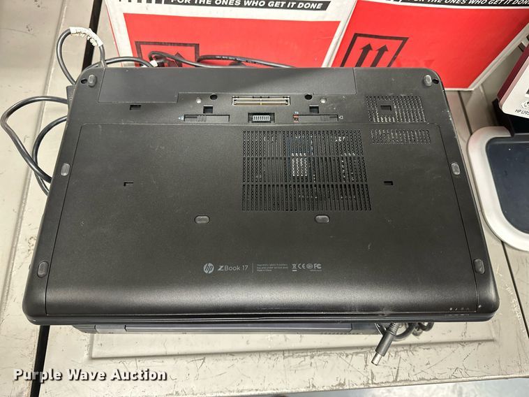 image for item NP9489 (4) HP Zbook laptops