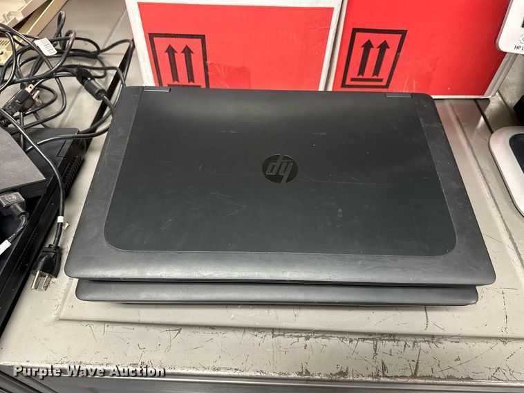 image for item NP9489 (4) HP Zbook laptops