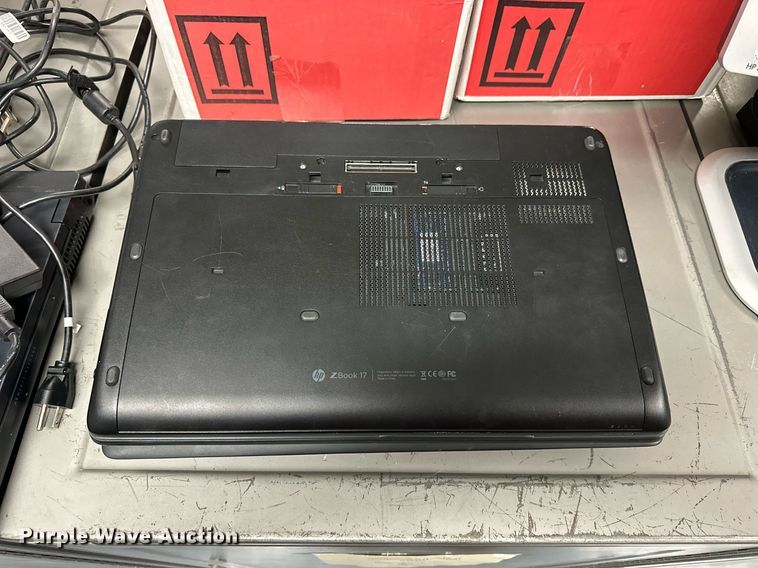 image for item NP9489 (4) HP Zbook laptops