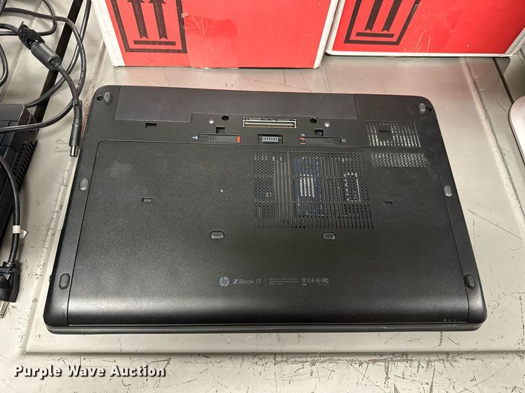 image for item NP9489 (4) HP Zbook laptops