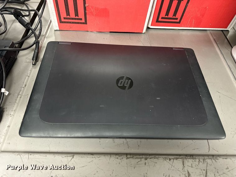 image for item NP9489 (4) HP Zbook laptops