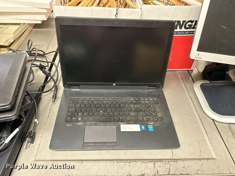 image for item NP9489 (4) HP Zbook laptops