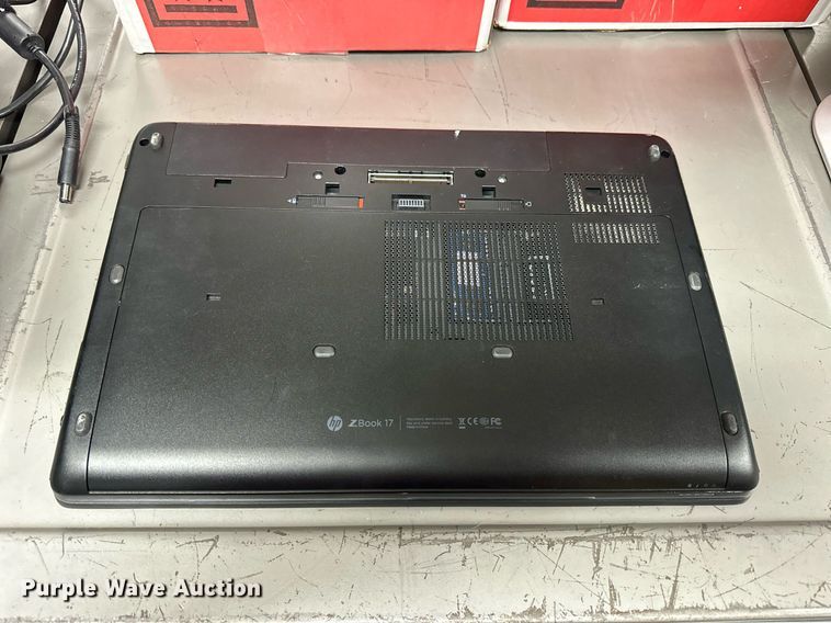image for item NP9489 (4) HP Zbook laptops
