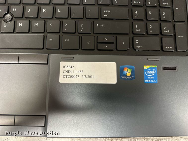 image for item NP9489 (4) HP Zbook laptops