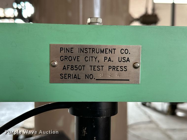 image for item NP9499 Marshall Pine AF850T  asphalt sample tester