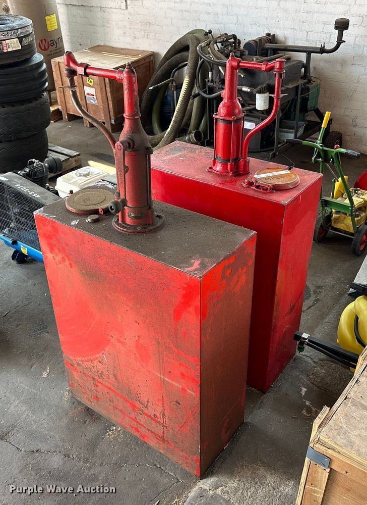 image for item NP9512 (2) 50 gallon tanks