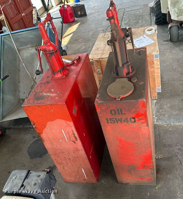 image for item NP9512 (2) 50 gallon tanks