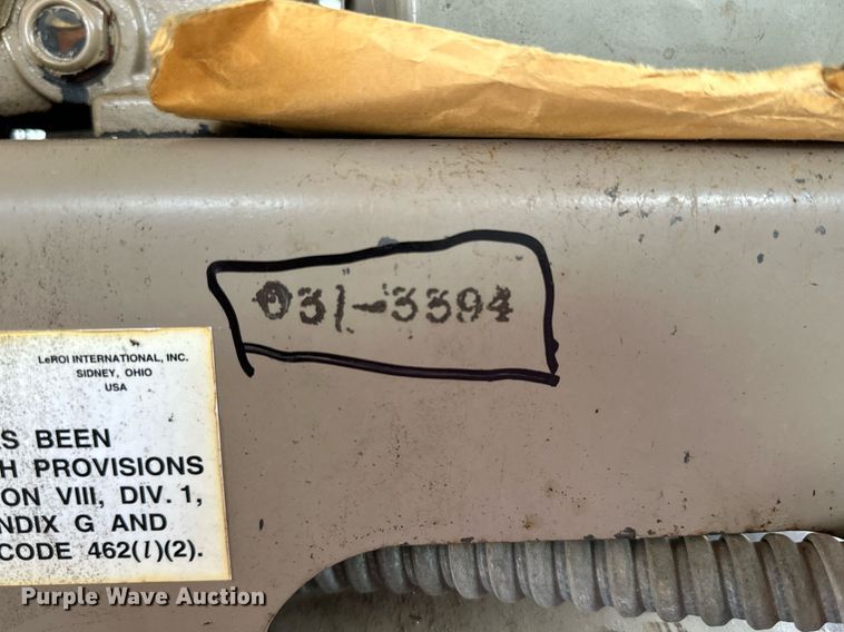 image for item NP9517 1994 Wayne  air compressor