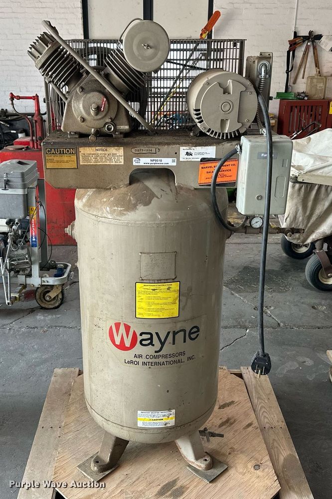 image for item NP9518 1994 Wayne TRU5N  air compressor