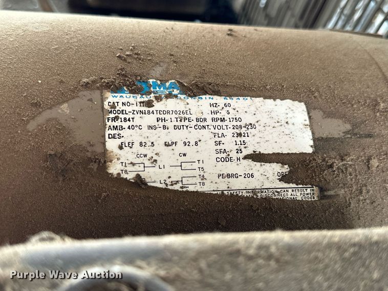 image for item NP9518 1994 Wayne TRU5N  air compressor