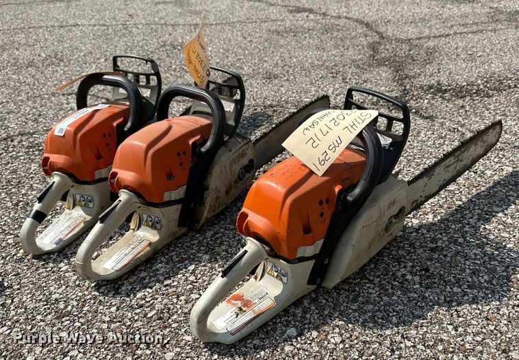 image for item NV9275 (3) Stihl MS291 chainsaws