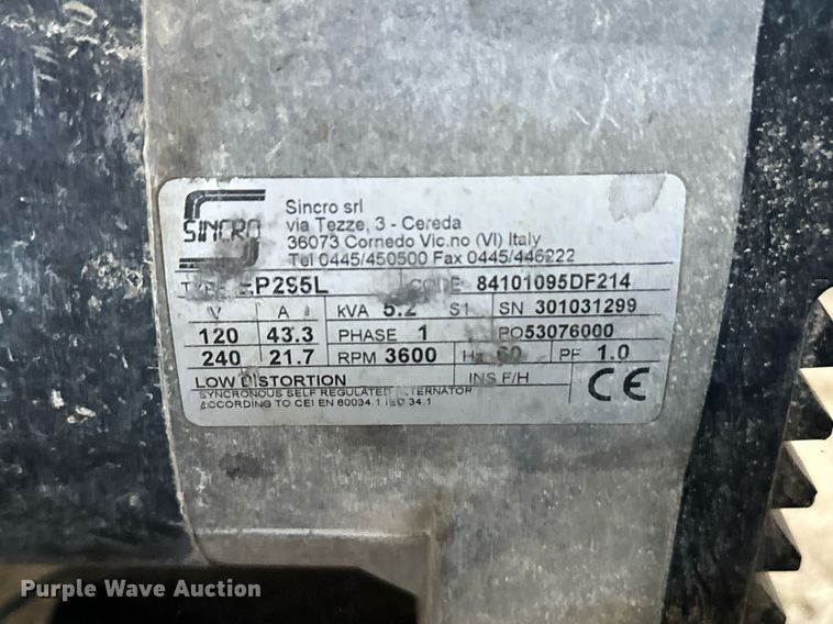 image for item NV9277 Generac 1658  generator