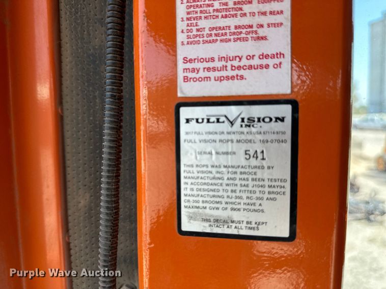 image for item OF9414 2005 Broce RJ350  broom