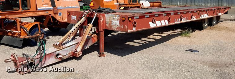 image for item OF9416 2004 Landoll 345C-35  tilt deck equipment trailer