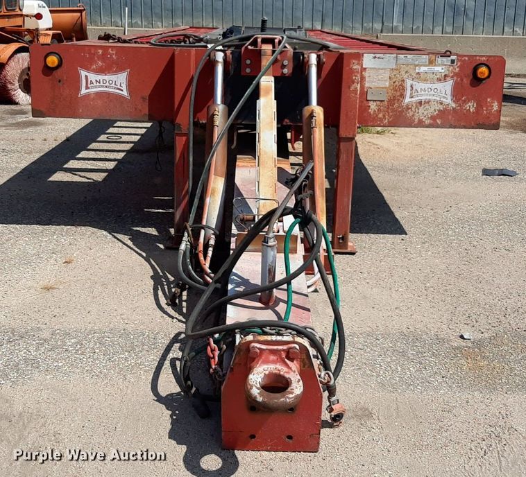 image for item OF9416 2004 Landoll 345C-35  tilt deck equipment trailer