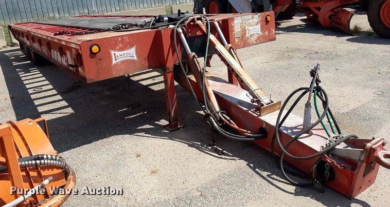 image for item OF9416 2004 Landoll 345C-35  tilt deck equipment trailer
