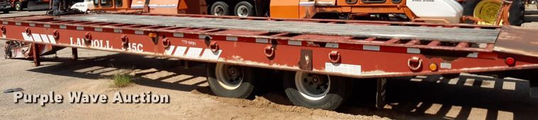 image for item OF9416 2004 Landoll 345C-35  tilt deck equipment trailer