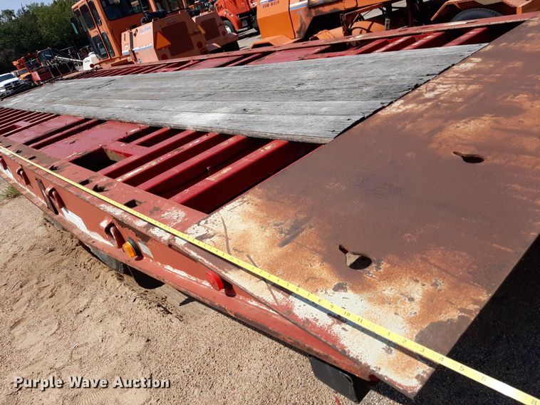 image for item OF9416 2004 Landoll 345C-35  tilt deck equipment trailer