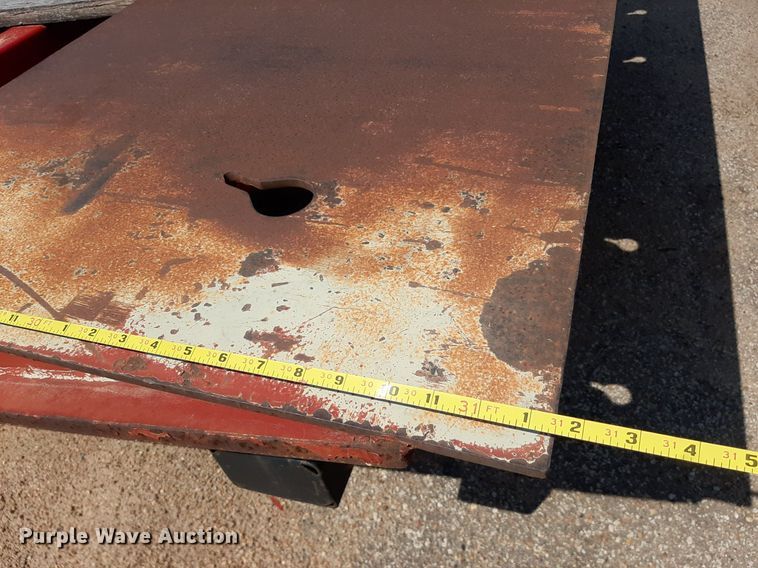 image for item OF9416 2004 Landoll 345C-35  tilt deck equipment trailer