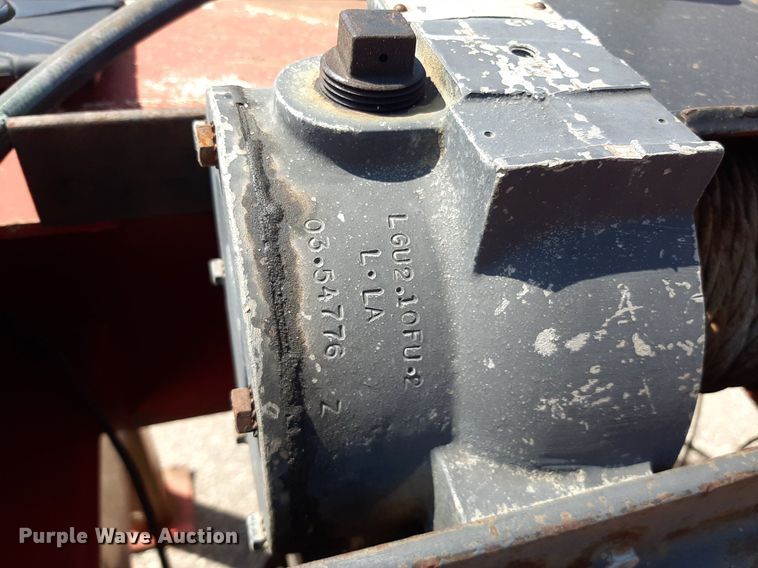 image for item OF9416 2004 Landoll 345C-35  tilt deck equipment trailer