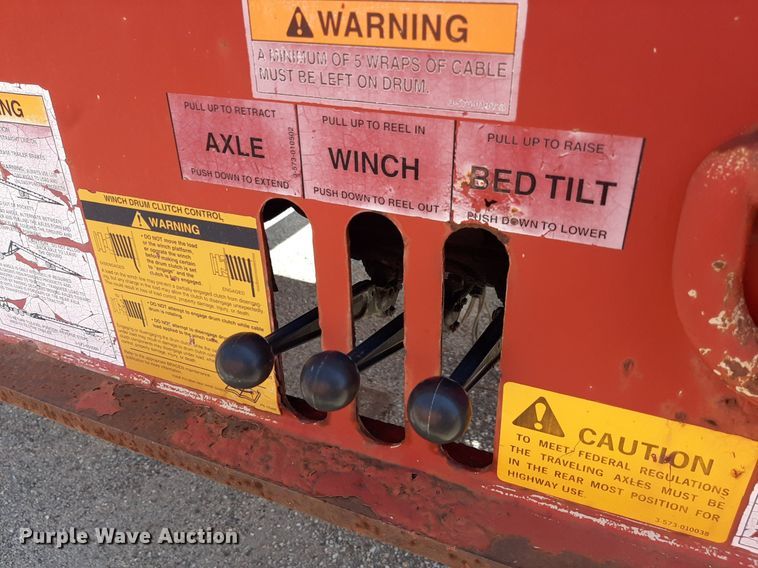 image for item OF9416 2004 Landoll 345C-35  tilt deck equipment trailer