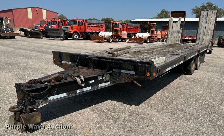 image for item OF9421 2015 Shop built  Equipment trailer
