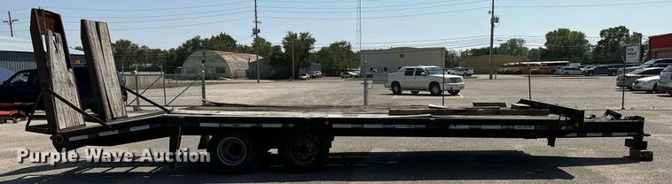 image for item OF9421 2015 Shop built  Equipment trailer