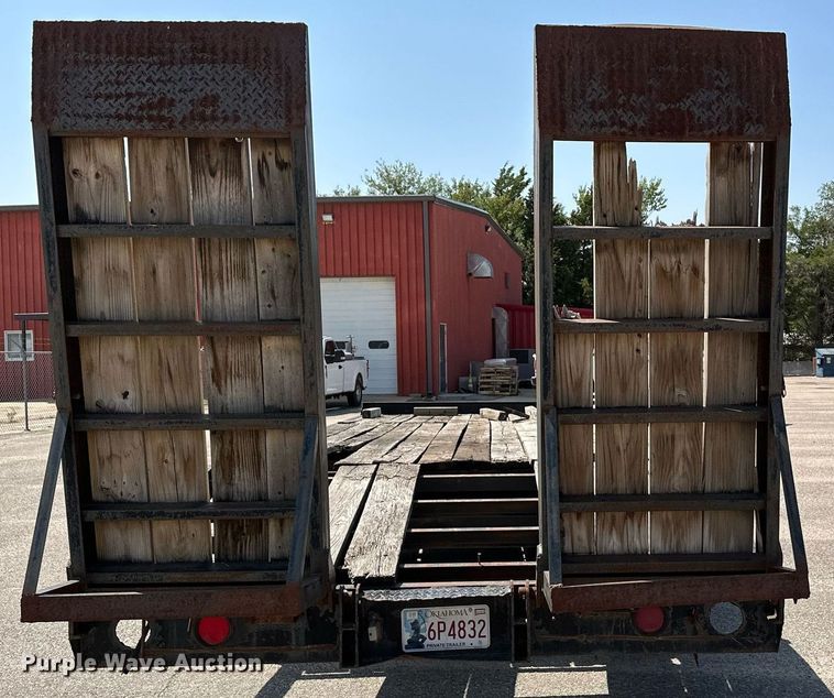 image for item OF9421 2015 Shop built  Equipment trailer