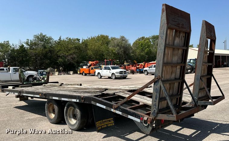 image for item OF9421 2015 Shop built  Equipment trailer