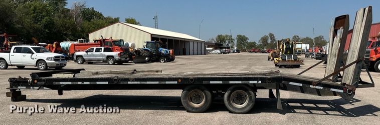 image for item OF9421 2015 Shop built  Equipment trailer