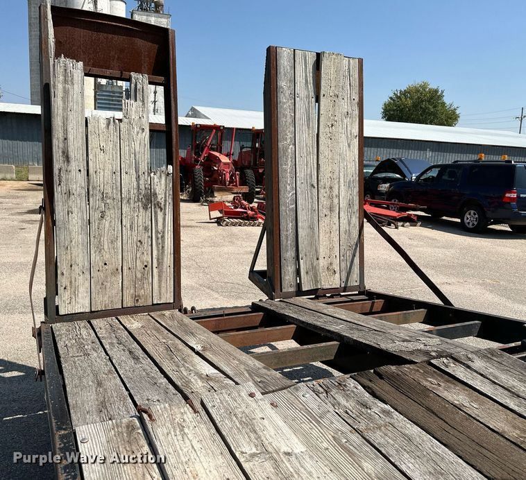 image for item OF9421 2015 Shop built  Equipment trailer