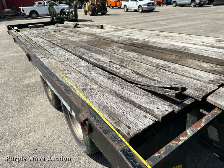 image for item OF9421 2015 Shop built  Equipment trailer